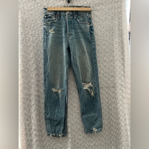 MOTHER SUPERIOR The Tomcat High Rise The Confession Jeans Size 24 - Picture 2 of 12